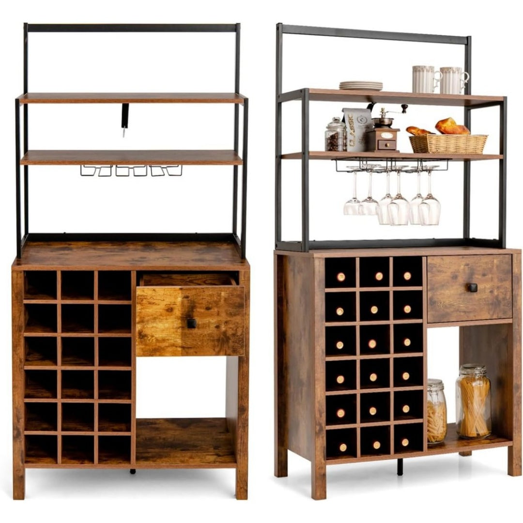 Table d'Ordinateur / Bureau: La table de travail spacieuse offre un vaste espace de rangement pour le casier, Finition Noir