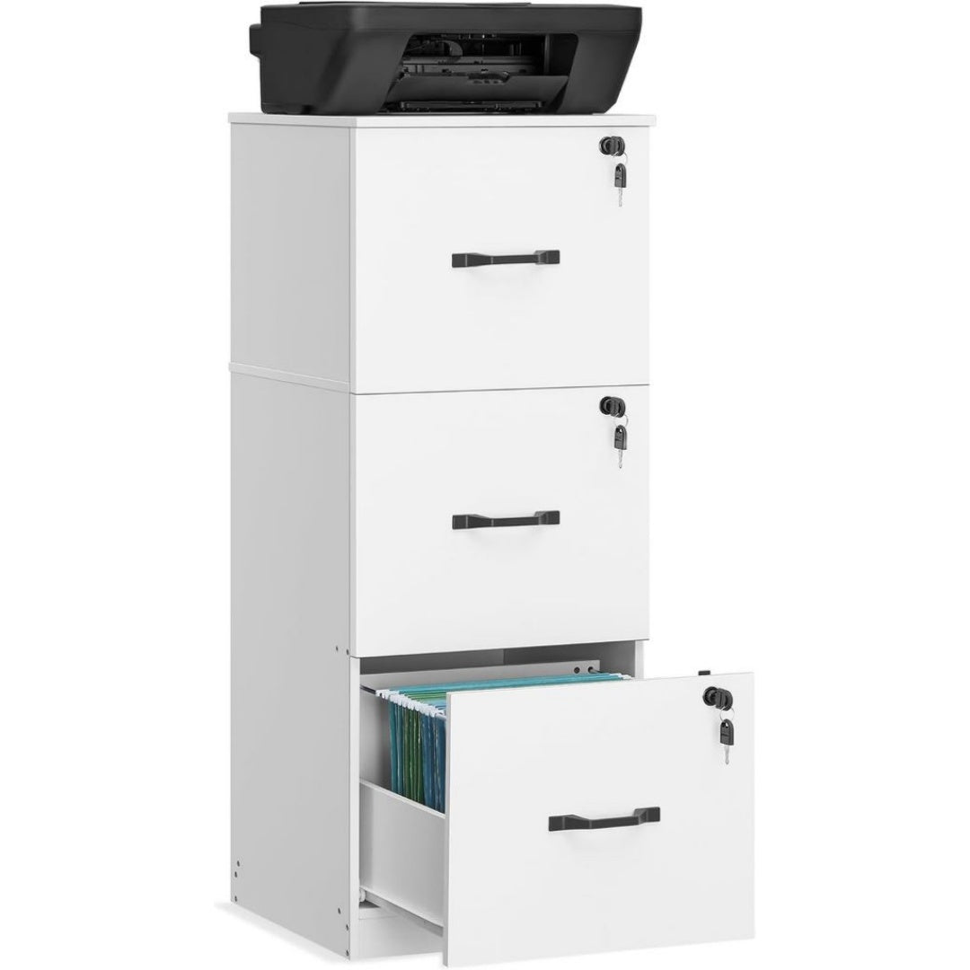 Armoire en MDF de Couleur Blanc