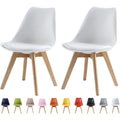 Chaises confortables au design retro pour cuisine Chaise