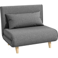 Canape Lit Convertible, Dimensions 60 x 186 x 25 cm