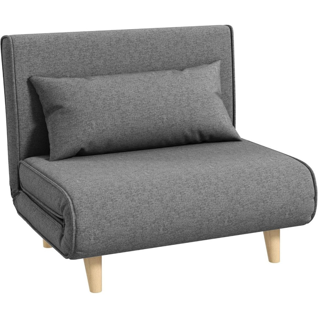 Canape Lit Convertible, Dimensions 60 x 186 x 25 cm