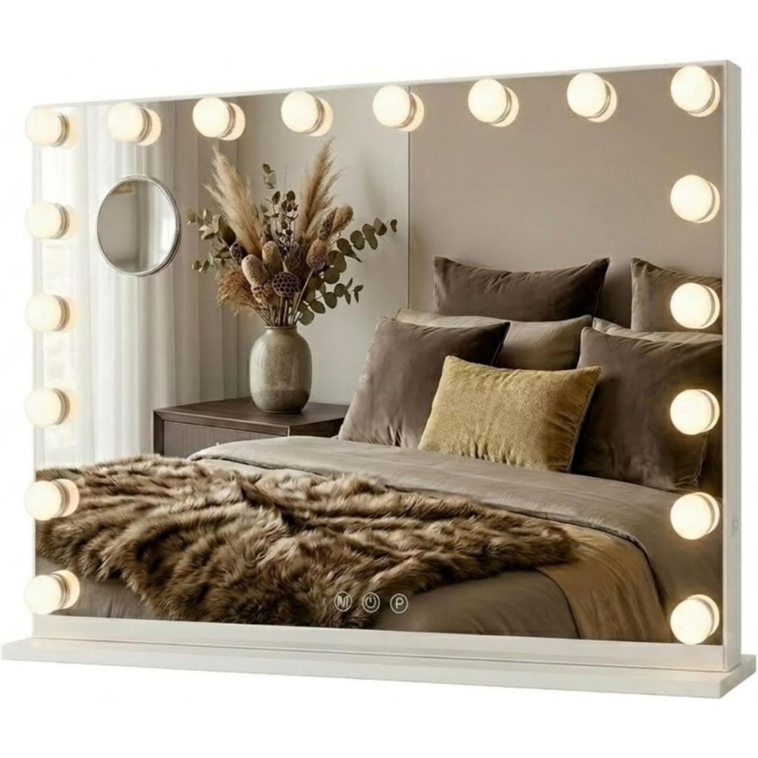 Miroir de Salle de Bain Retroeclaire au Design Intemporel et Fonctionnel