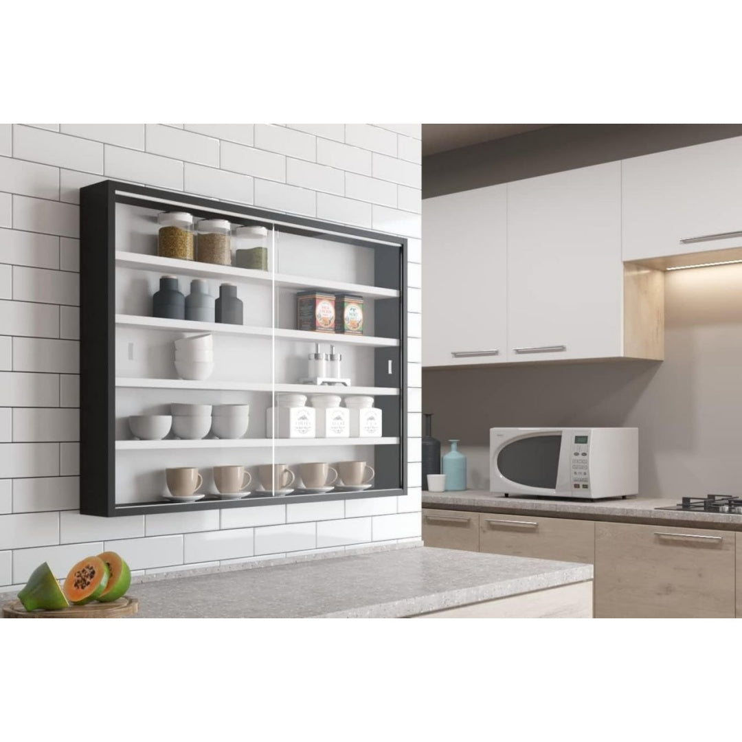Vitrine au Style Moderne et Minimaliste