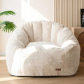 Pouf Confortable pour Adultes La matiere du pouf est en fausse fourrure ¨C Pouf