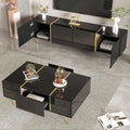 Table Basse, 170 x 35 x 46 cm, Couleur Noir