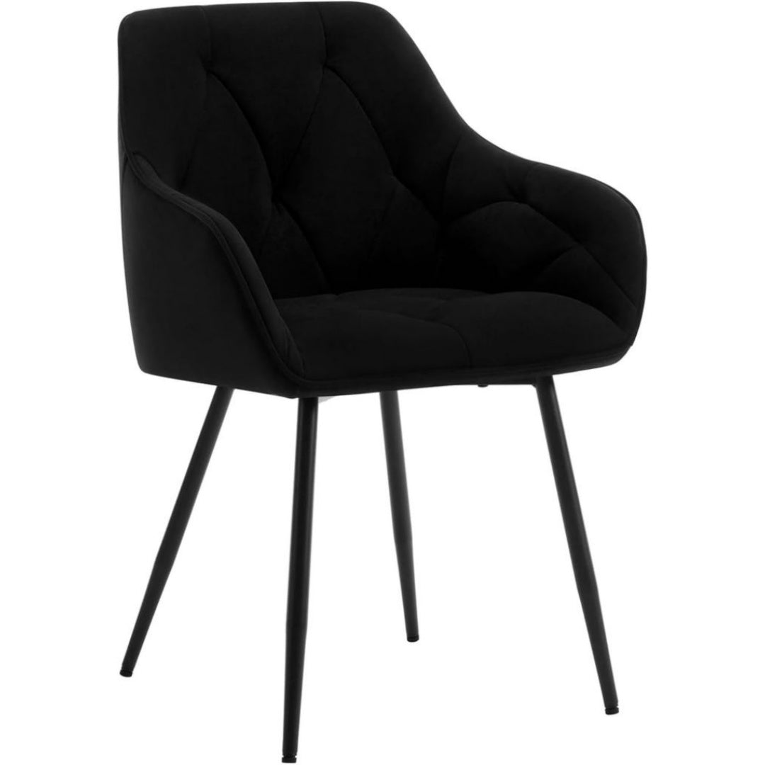 Fauteuil, 56 x 53 x 83,5 cm, Couleur Noir
